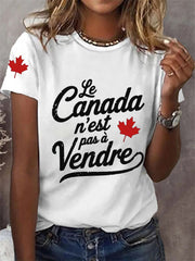 Women's Le Canada N'est Pas À Vendre Tee