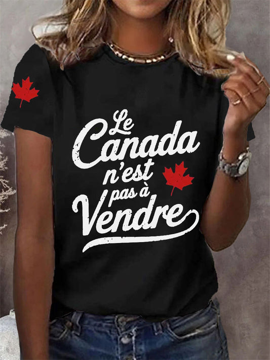 Women's Le Canada N'est Pas À Vendre Tee