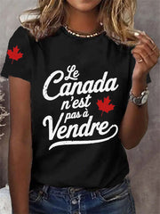 Women's Le Canada N'est Pas À Vendre Tee