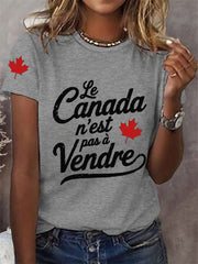 Women's Le Canada N'est Pas À Vendre Tee