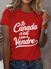 Women's Le Canada N'est Pas À Vendre Tee