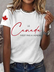 Women's Le Canada n'est pas à vendre Tee