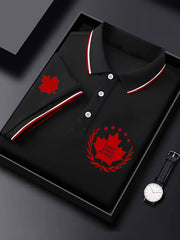 Men's Canada Printed Casual Tops