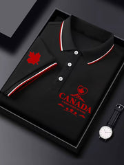 Men's Canada Printed Casual Tops