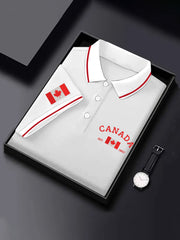 Men's Canada Flag Proud Canadian Casual Top