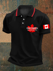 Men's Dear Canada We Hate Him Too Casual Top