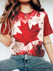 Women's Canada Day Casual T-Shirt