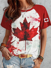 Women's Canada Day Casual T-Shirt