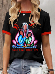 Women's you are not forgotten T-shirts