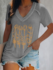 Women's every child matters V-neck T-shirts