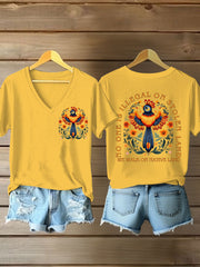 Women's you are not forgotten V-neck t-shirts