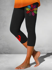Women's Indigenous Palm Print Leggings