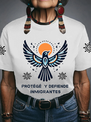 Women's Protect & Defend Immigrants T-shirts