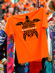 Every child matters turtle Orange Shirt Day unisex T-shirt