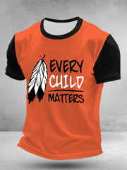 Men's every child matters Orange Shirt Day T-shirts