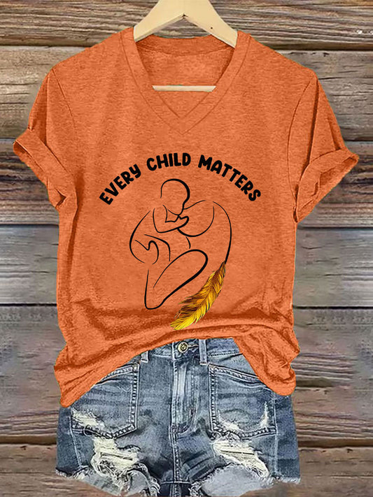 Women's Every Child Matters Print T-shirt