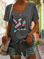 Women's Every Child Matters Printed Casual T-Shirt