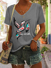 Women's Every Child Matters Printed Casual T-Shirt