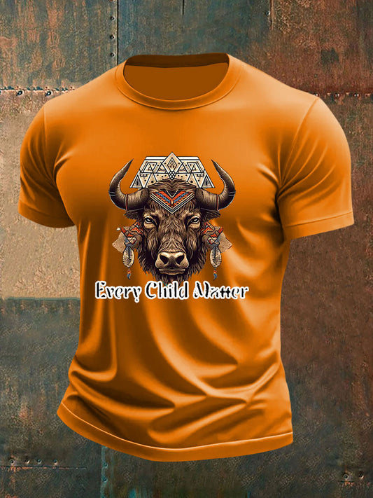 Men's Every Child Matters Printed Casual T-Shirt