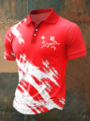 Men's Business Style Badge Top