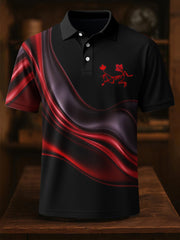 Men's Business Style Badge Top