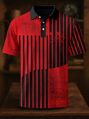 Men's Business Style Badge Top