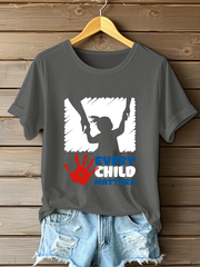 Women's Every Child Matters Printed Casual T-Shirt