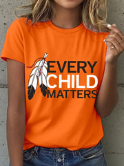 Women's Every Child Matters Print T-Shirt