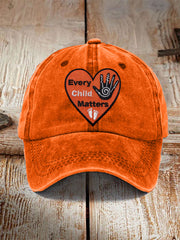 Unisex Every Child Matters Embroidered Hat