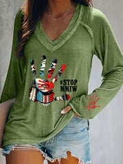 Women's MMIW Printed T-Shirt