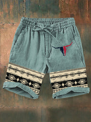 Men's Retro Casual Shorts