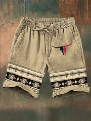 Men's Retro Casual Shorts