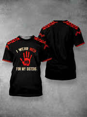 Women's MMIW Printed Casual T-shirt