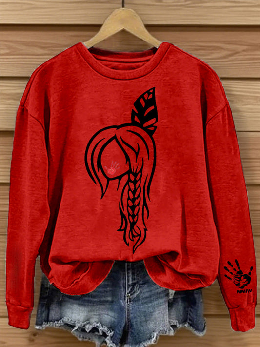 Women's MMIW Printed Sweatshirt