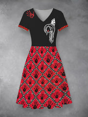 Women's MMIW Printed Dress