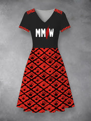 Women's MMIW Printed Dress