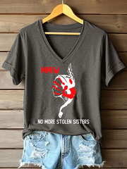 Women's MMIW Printed Casual T-shirt