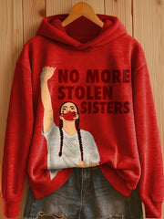 Women's MMIW Inspired Print Hoodie