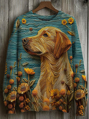 Men's Golden Imitation Sweater