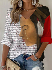 Women's MMIW V-neck tops