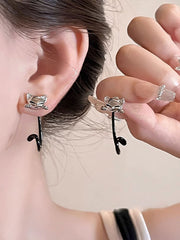 Women's cats earrings