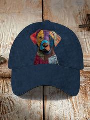 Vintage Patchwork Dog Hat
