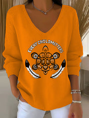 Women's Every Child Matters Printed Casual Top