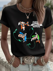 Women's Every Child Matters Printed Casual T-shirt