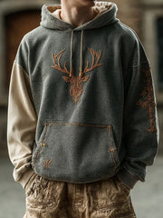 Men's Western Elk Hoodie