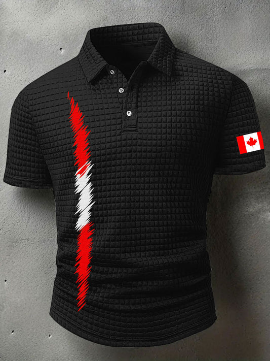 Men's Canada Print Casual Top