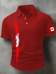Men's Canada Print Casual Top