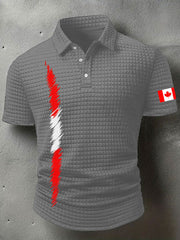 Men's Canada Print Casual Top