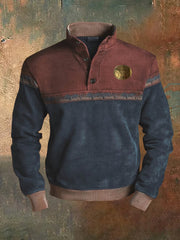 Men's Vintage Western Bullhead Logo Sweatshirt