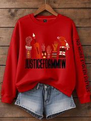 Women's MMIW Print Sweatshirt